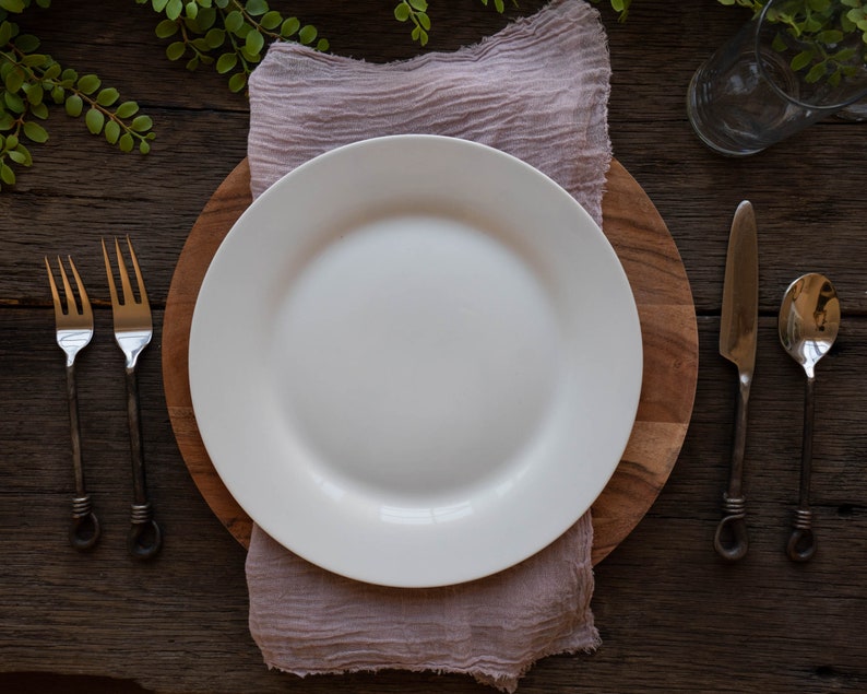 Rustic Wedding Napkins Cheesecloth Napkins DIY Wedding Etsy