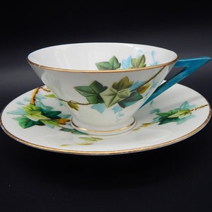 An Art Nouveau Cup & Saucer Duo Pattern '5746'