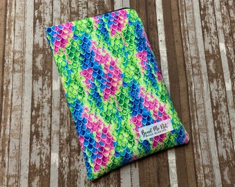 Indie Mermaid Scales Book Sleeve