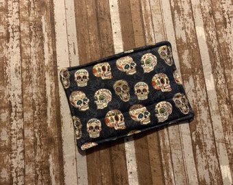 Sugar Skull Mug Rug | Coffee Coaster