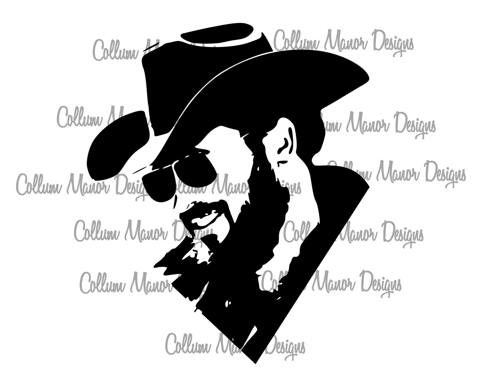 Rip Wheeler yellowstone SVG Png PDF Cut File Silhouette Etsy Canada