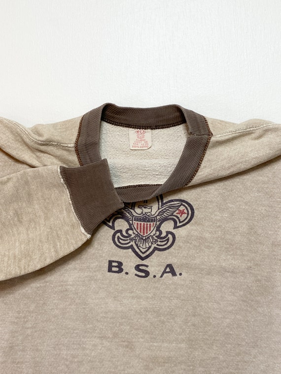 1940’s Two-tone BSA Crewneck - image 4