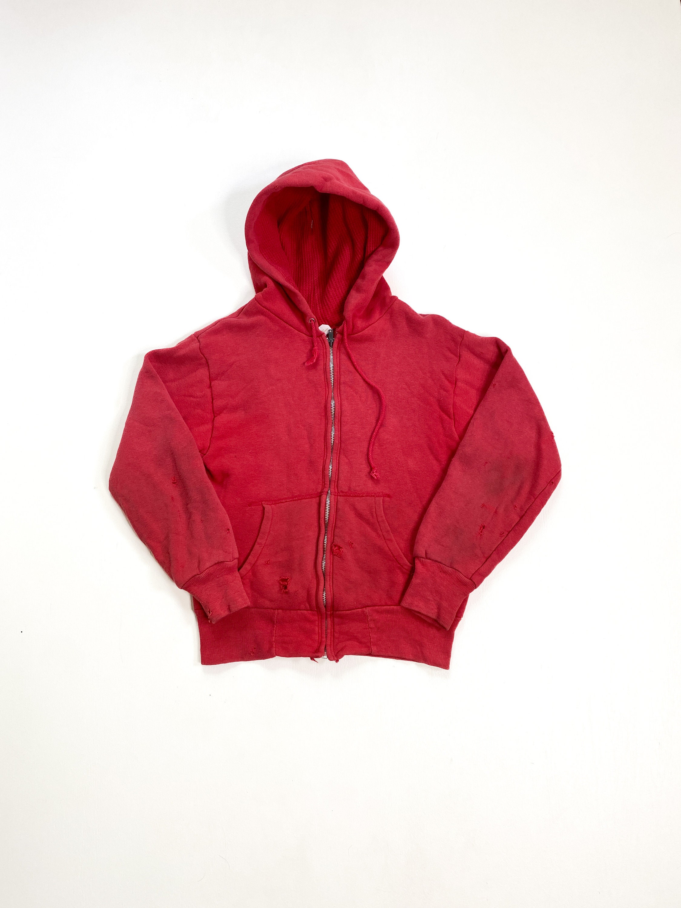 最高品質の Brent 1950's Thermal Etsy - Hoodie Lined トップス