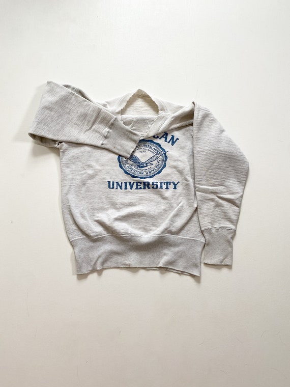 1950’s American University Sweatshirt | Single V … - image 4