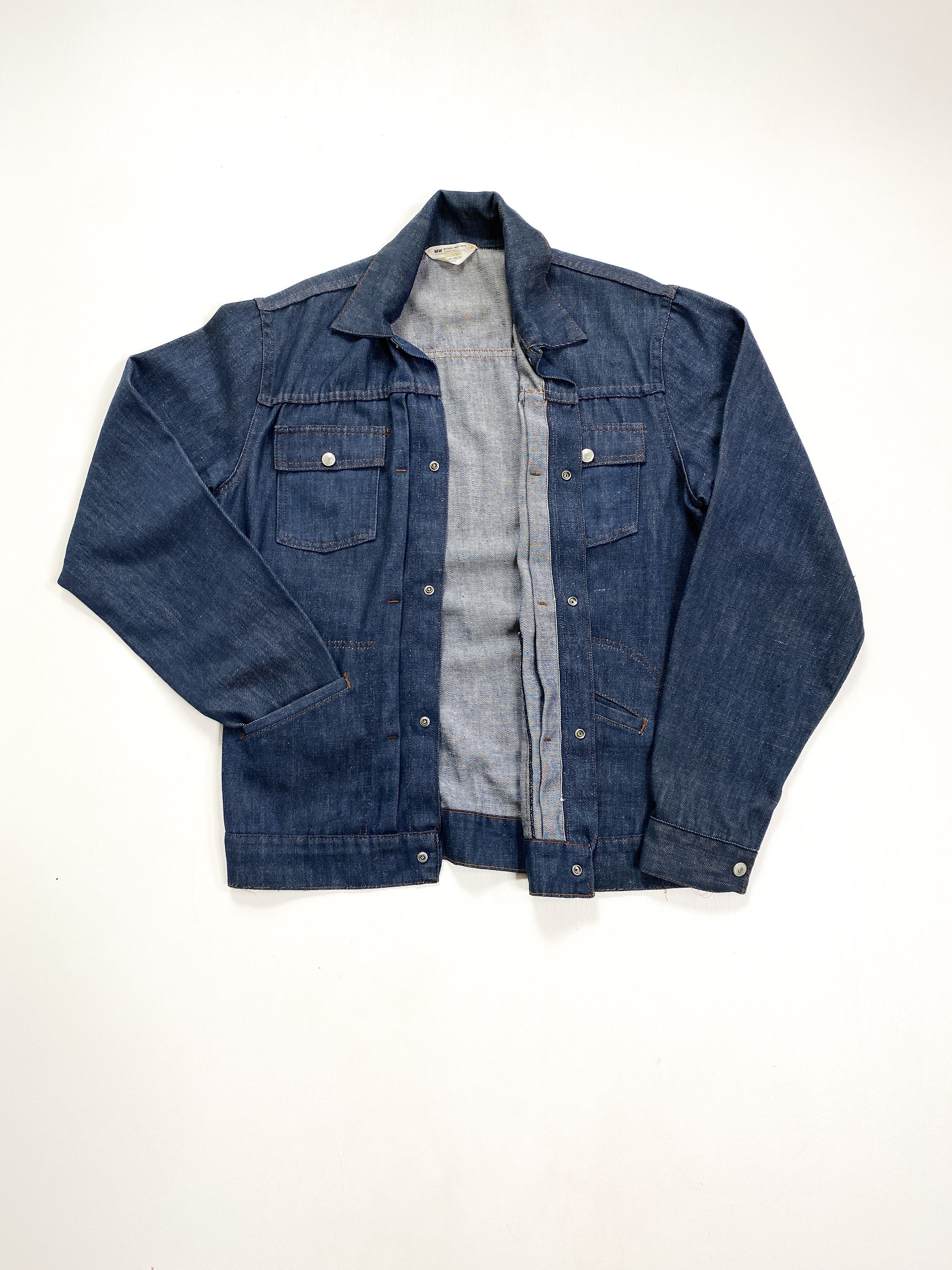 1970s Pennys Ranchcraft Type 2 Denim Jacket Selvedge XL - Etsy