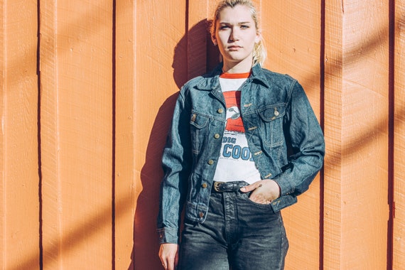 1970’s Lee Denim Jacket • Made in USA • Sanforized
