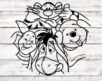 winnie the pooh svg etsy