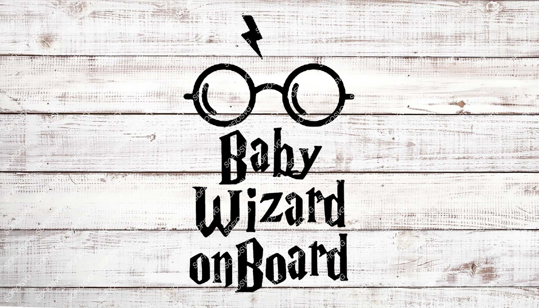 Download Baby Wizard On Board Svg Files Harry Potter Inspired ...