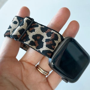 Nylon Watch Band Compatible for Apple Watch Band 41mm 40mm 38mm Comfortable Adjustable Sport Band for iWatch Series 7 Watch Band Women