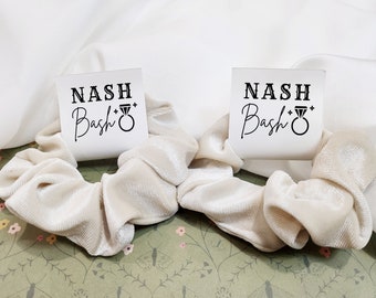 Nash Bash Favors, Nash Bash Gift, Nashville  Bachelorette Party Hair Tie, Nashville Bach, My Last Bash, Bach Party Favors, Hair Scrunchies