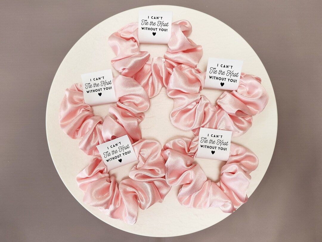 Tie the Knot Wedding Favors, Bridal Showers Gifts, Be My Bridesmaid