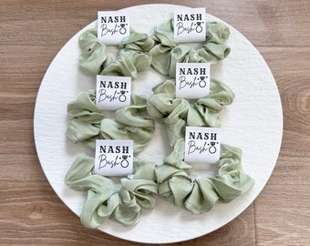 Nash Bash Bachelorette Party Scrunchies, Silk Satin Scrunchie Favors, Nashville Bachelorette Party Favor, My Last Bash, Girls Weekend