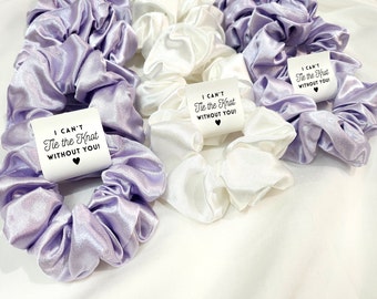 Bridal Shower Party Favors, Purple Party , Bridal Scrunchie, Purple  Proposal Box, Bridesmaid Gift, Lavender Bridal Shower, Bachelorette tie