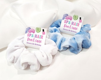 Spa Hair Don't Care, Spa Birthday Favor, Girls Spa Day, Spa Weekend Gift, Sleepover Party, Girls Birthday, Birthday Slumber Party, Sleepover