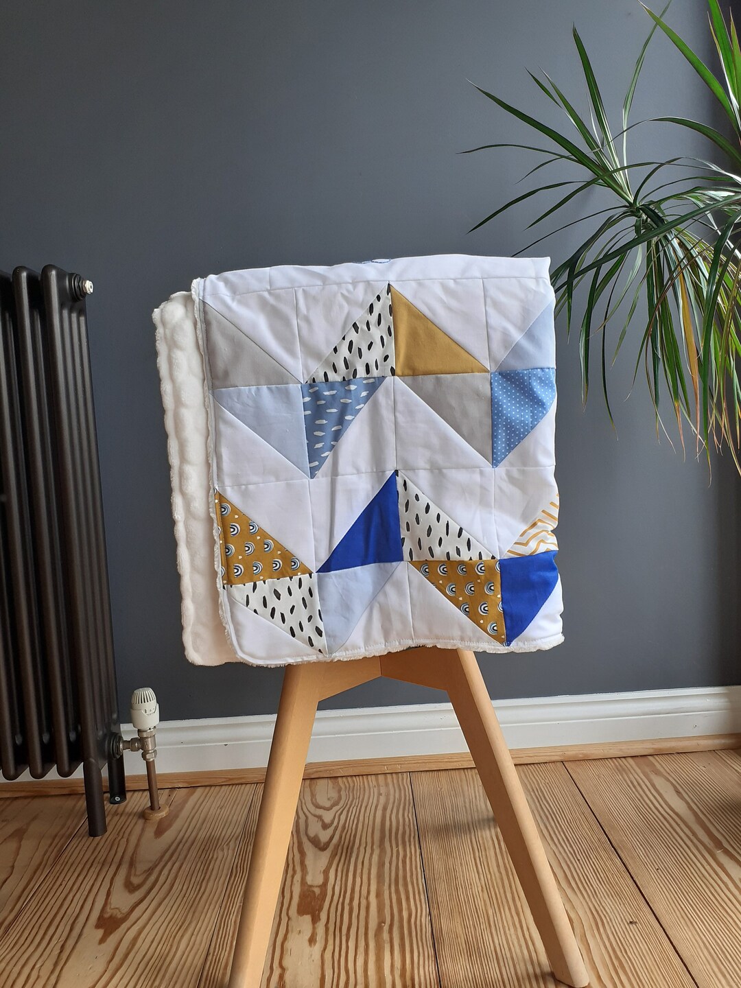 Unisex Baby Blanket, Buggy Blanket, Personalized Newborn Gift, Baby