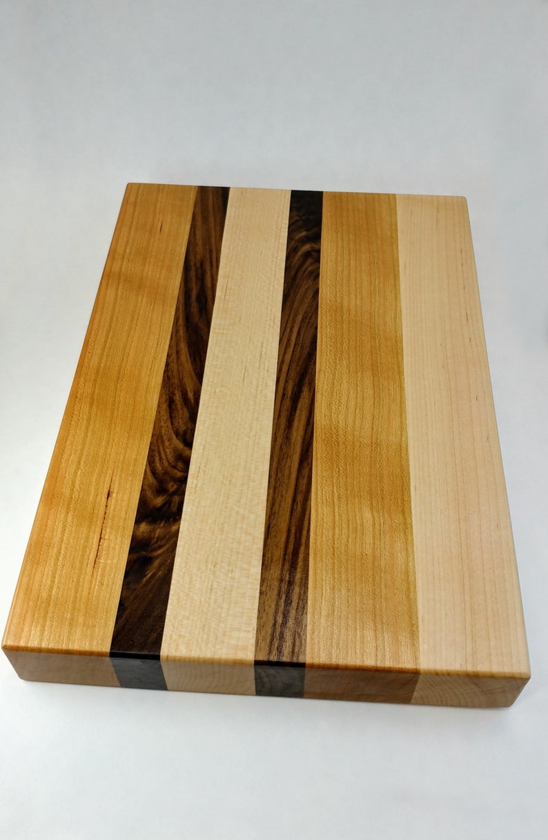 Walnut Cherry & Maple Edgegrain Cutting Board Etsy UK