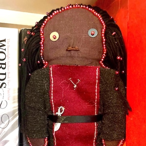 Ikenna The Blood Trials Book Character Rag Doll