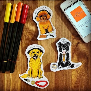 The Bugle Pawtrait Digital Illustration Print At Home