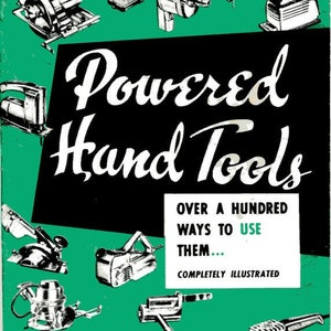 1959 Craftsman Handbook: Powered Hand Tools - Over A Hundred Ways to Use Them digital file