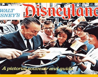 1968 Disneyland Pictorial Souvenir and Guide digital restoration file