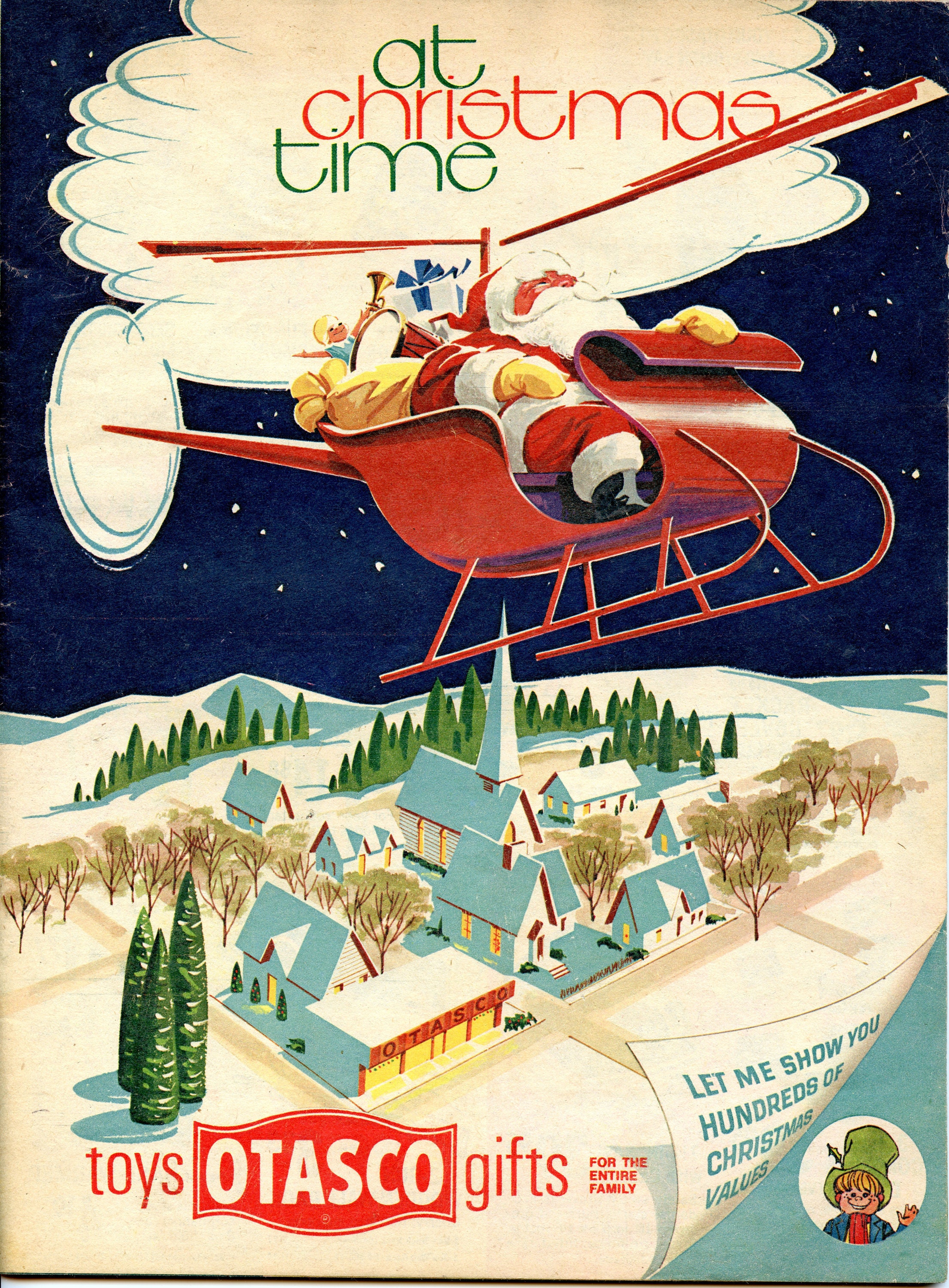 1976 Otasco Christmas Catalog Circular 