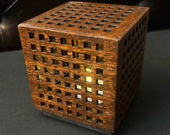 Lanterne chauffe-plat LED CandleCube