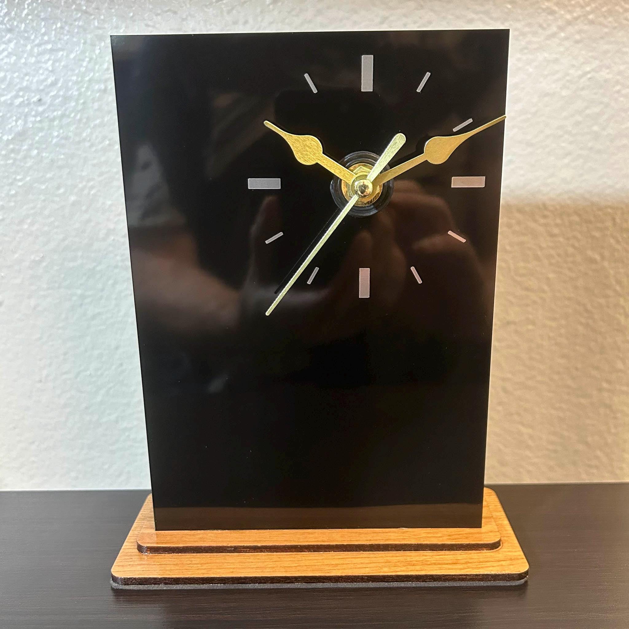 Monolith Desk Clock - Etsy