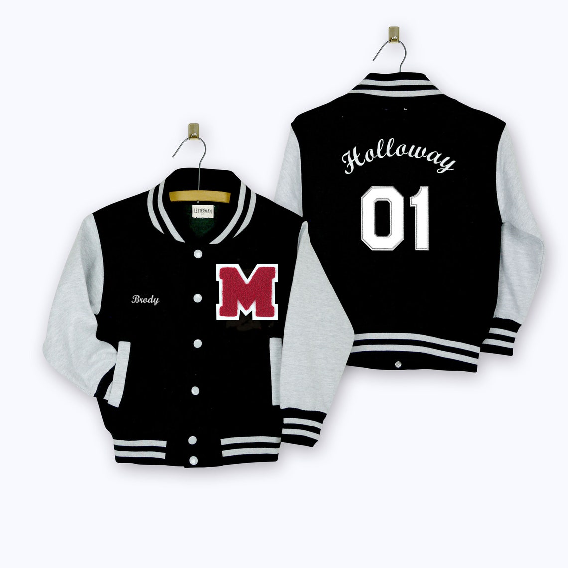 personalized varsity jacket