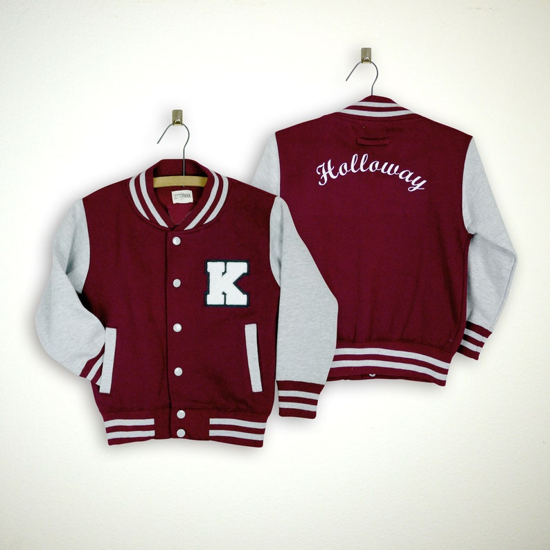 personalized varsity jacket
