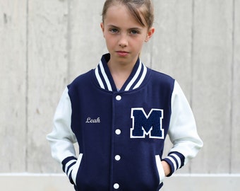 varsity jacket navy blue