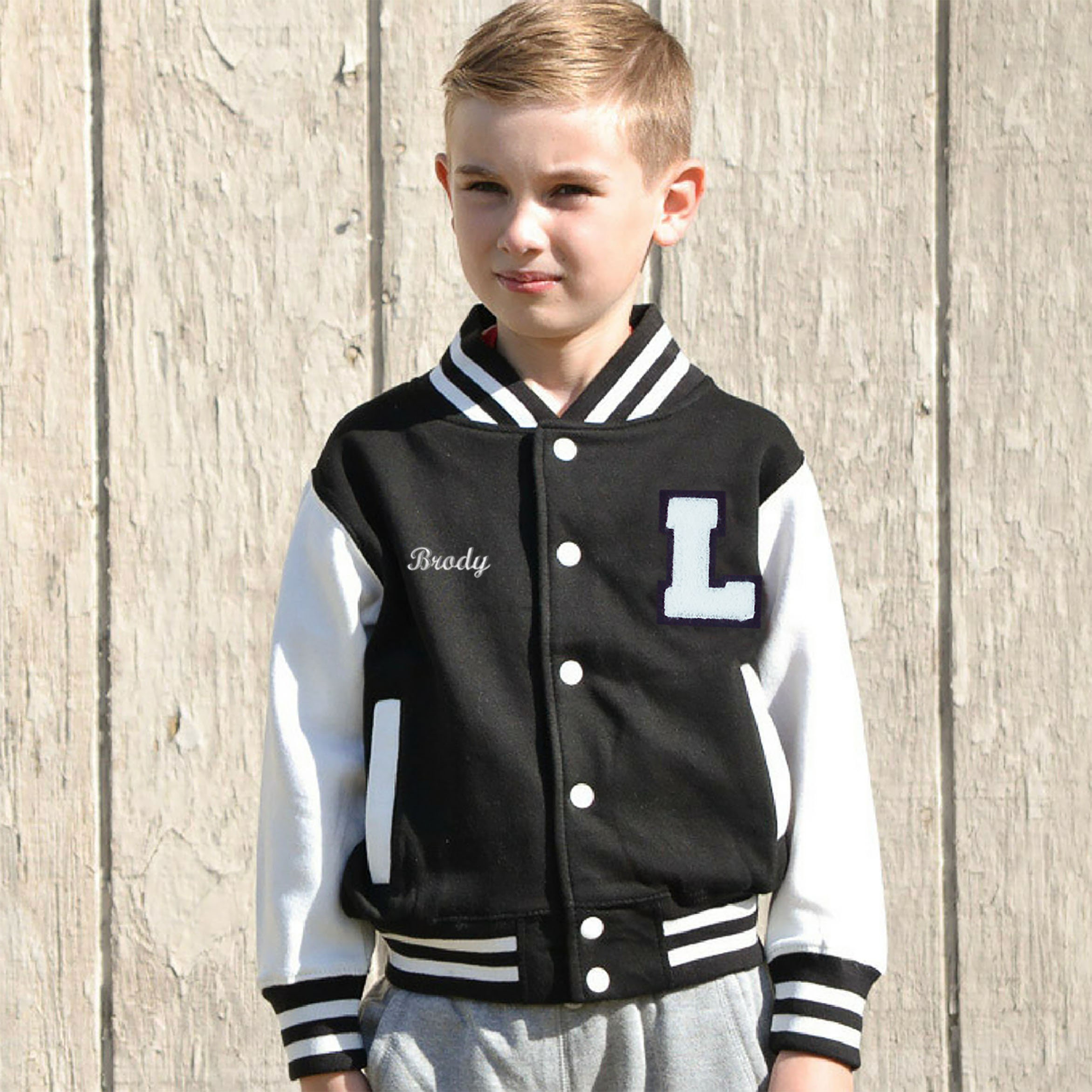 personalized varsity jacket