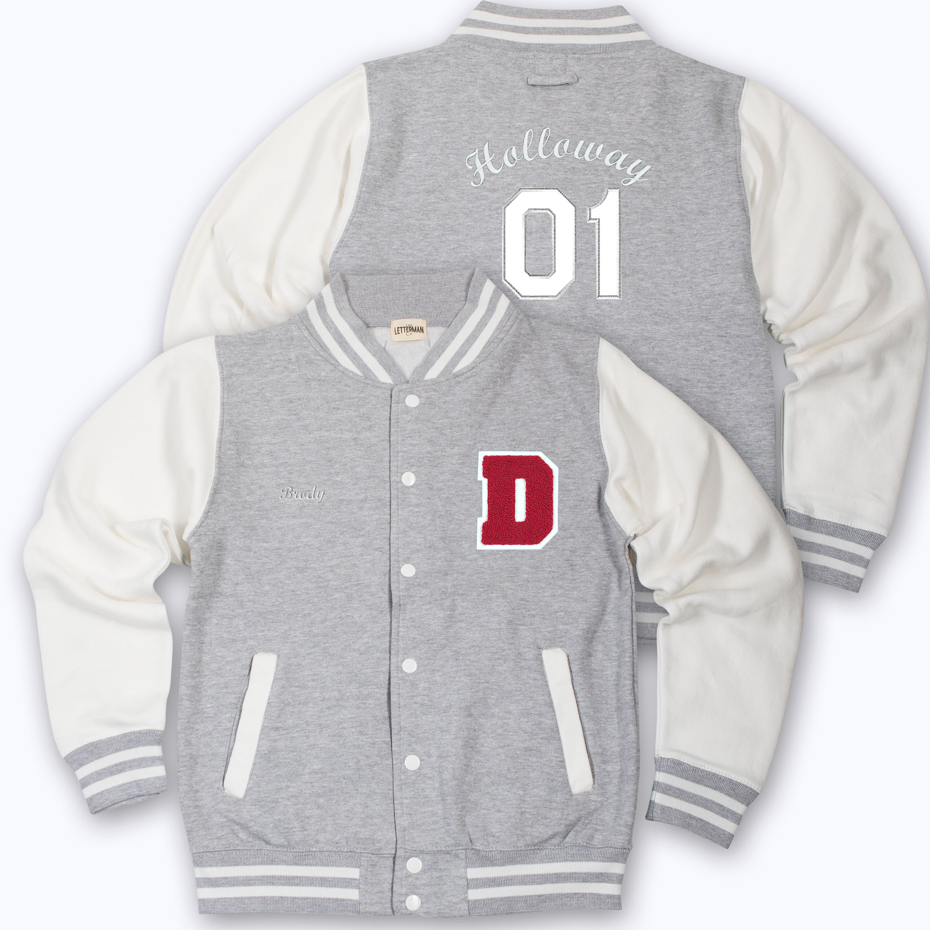 personalized varsity jacket