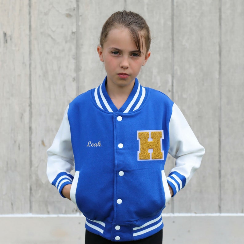 personalized varsity jacket