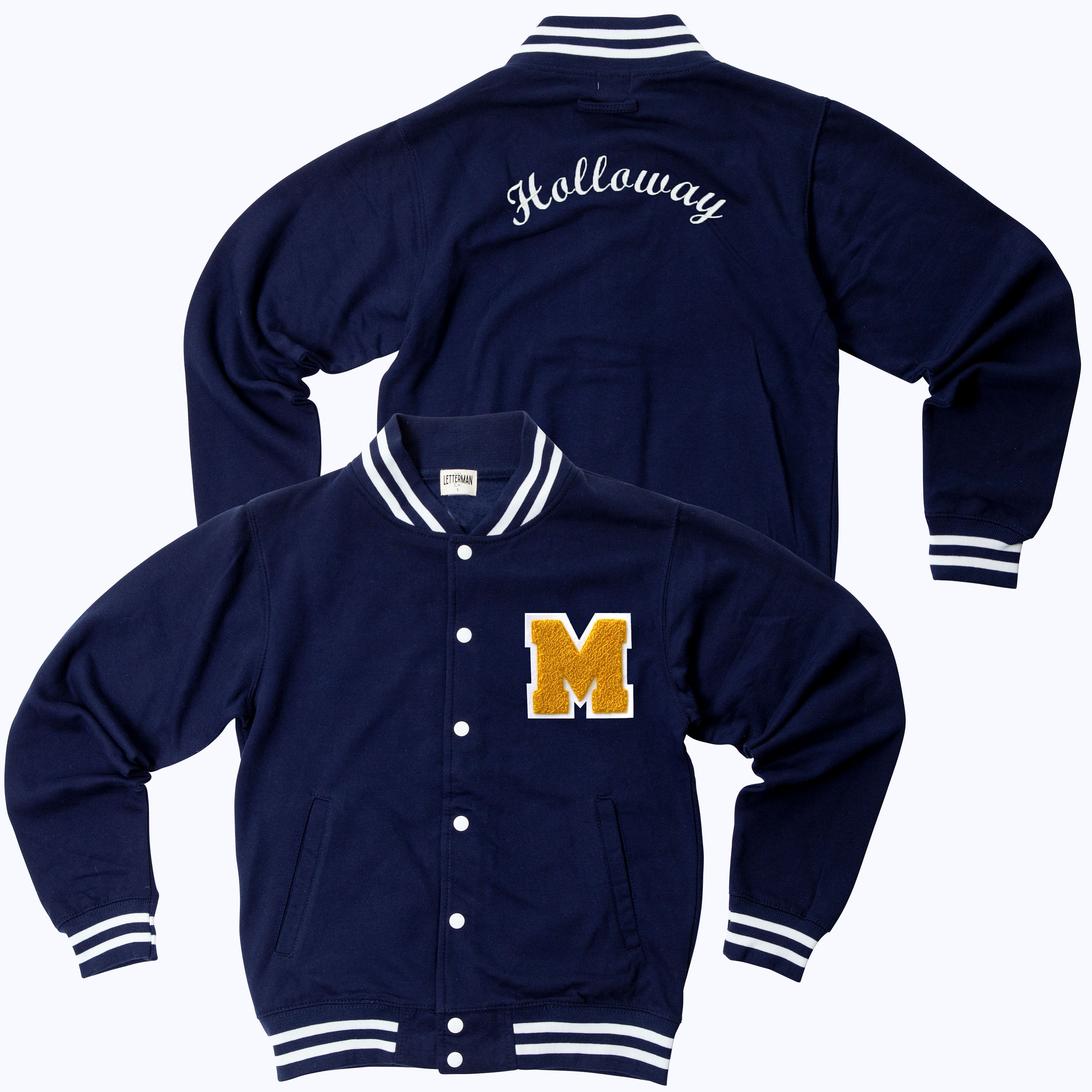 personalized varsity jacket