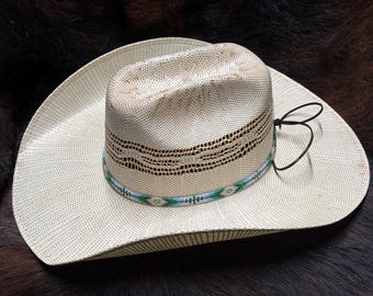 Green Diamond  hat band 1/2" Wide