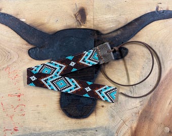 Aztec 1" Wide Hatband