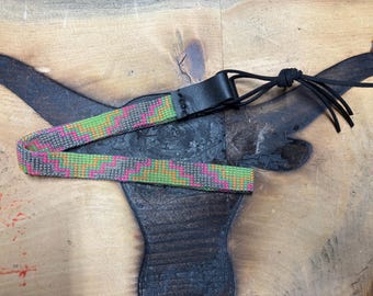 Neon Aztec hat band 5/8" Wide