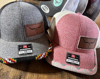 Beaded Cowgirl Beading trucker hat
