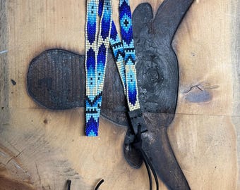 1/2” wide blue Hatband
