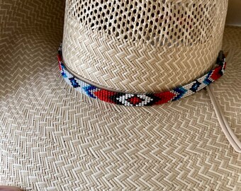 USA Diamond Hatband 1/2" Wide