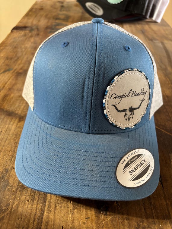 Beaded Cowgirl Beading trucker hat