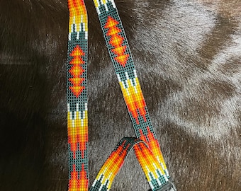 5/8” wide Diamond Aztec hat band