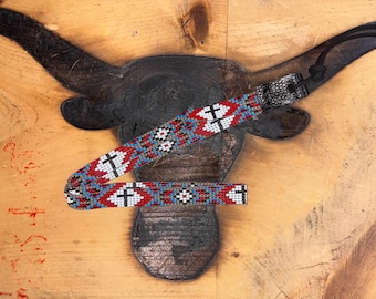 1/2” wide cross Hatband