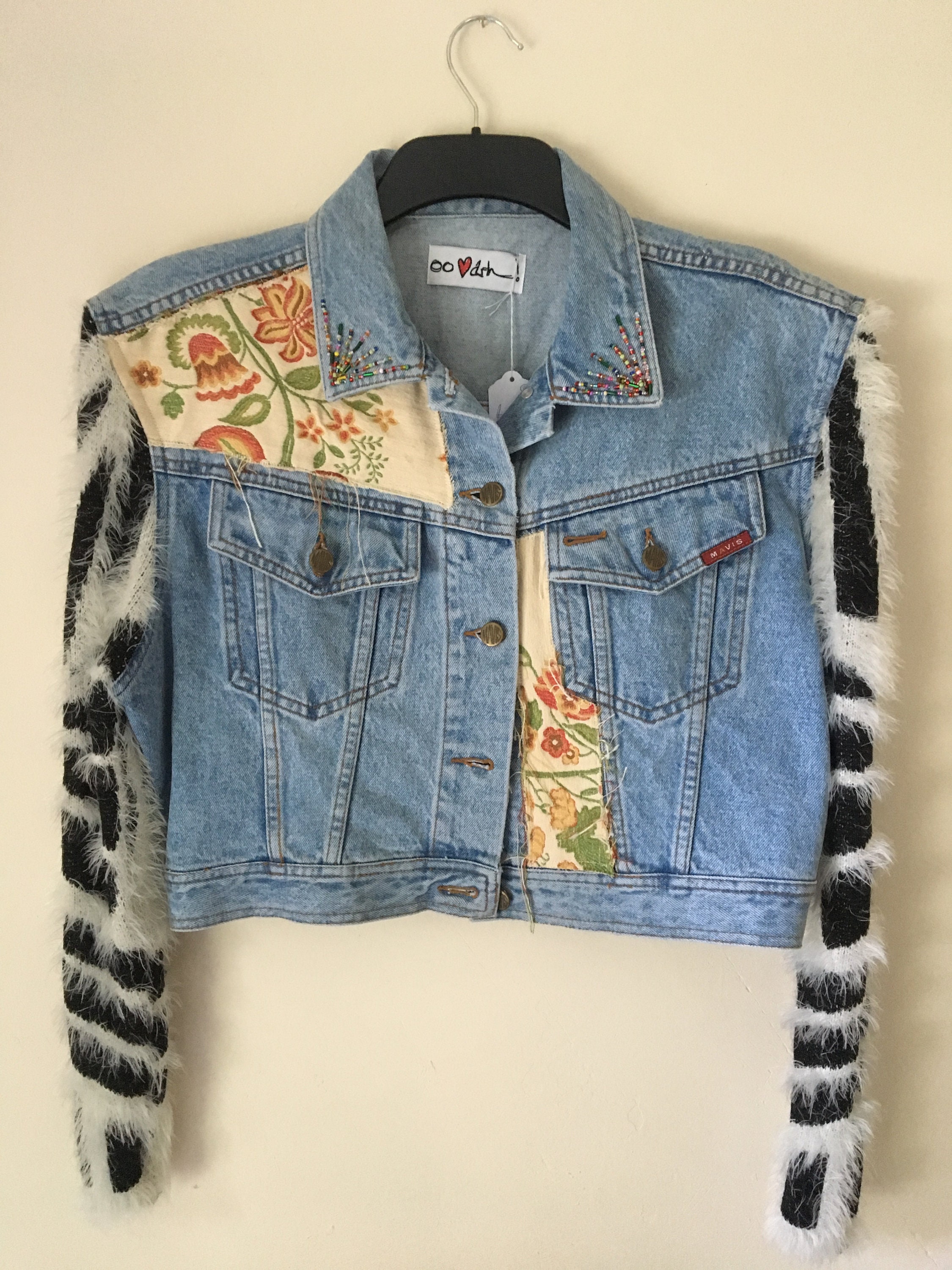Denim jacket jumper Clearance