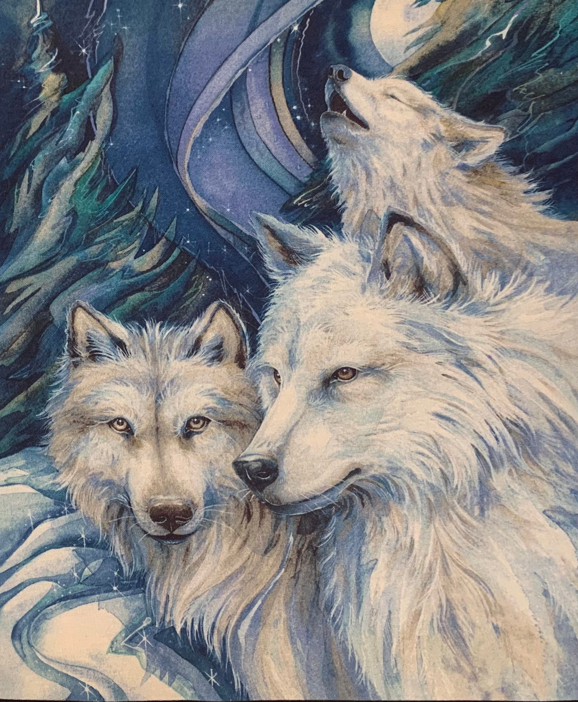 Quilting Fabric Panel. Winters Majesty by Jody Bergsma for | Etsy