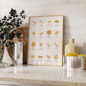 Pasta Lovers&#39; Punnie Print