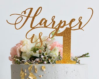 1st birthday cake topper
