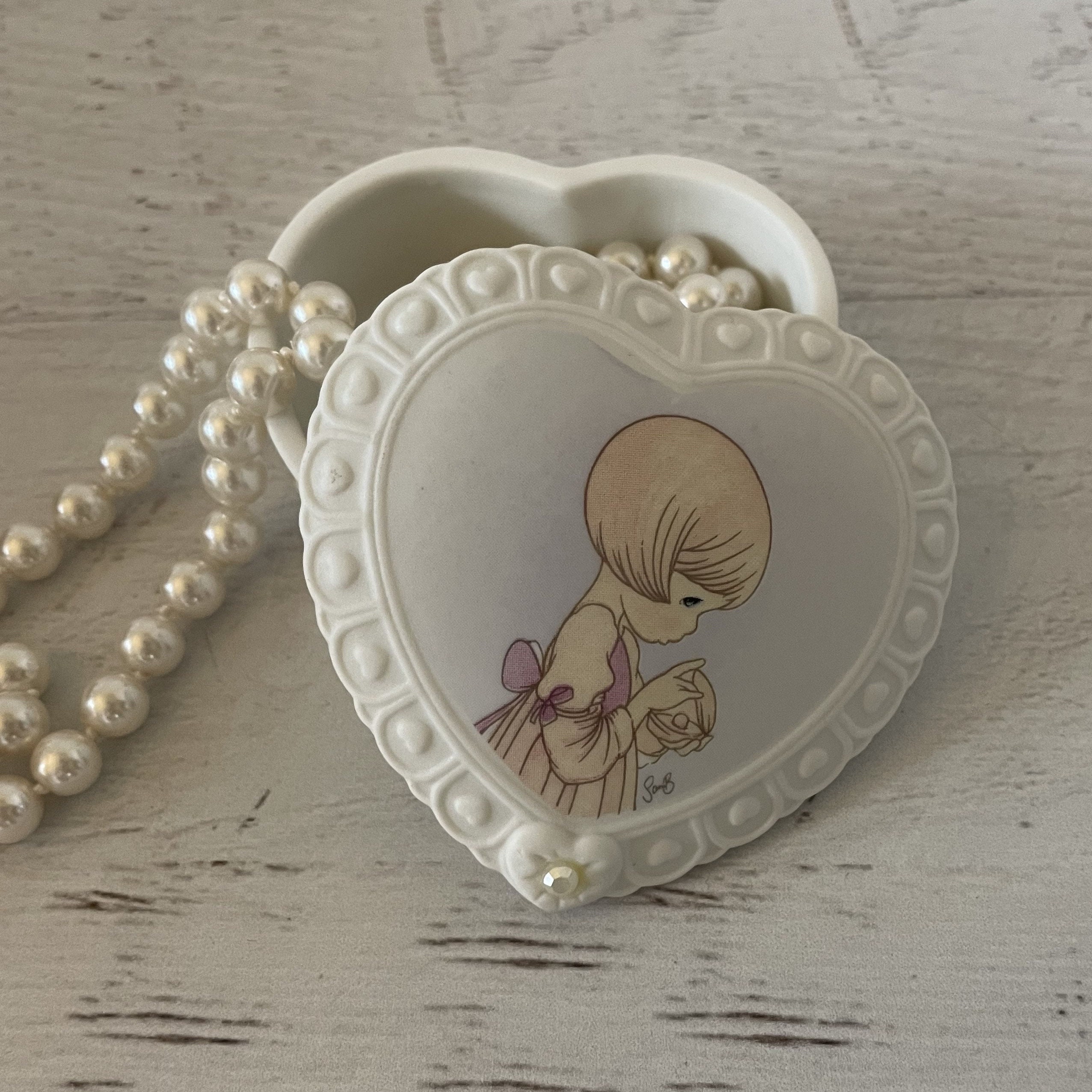 Precious moments birthstone jewelry box best sale