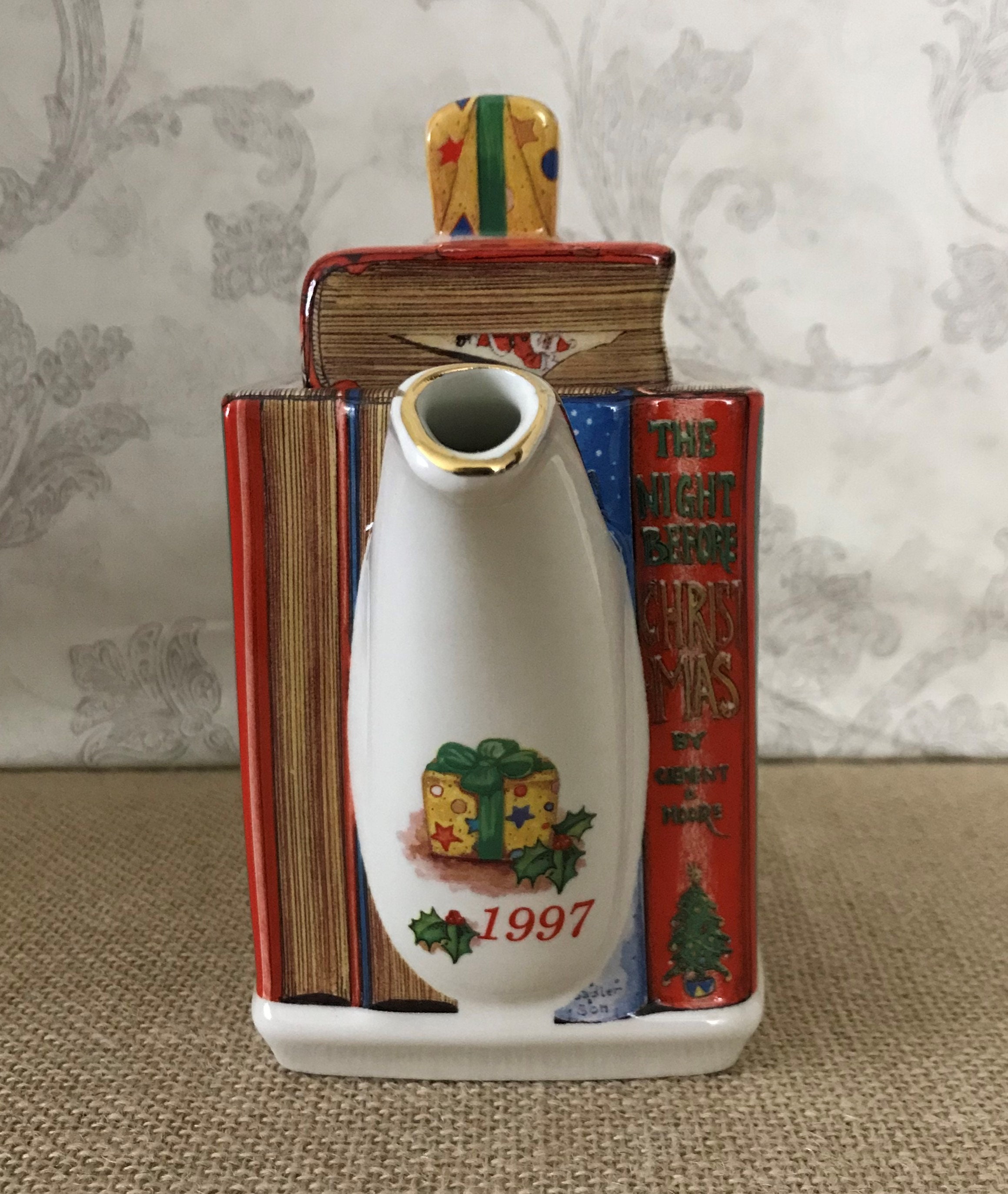 1997 Sadler Book Teapot Classic Stories The Night Before Etsy