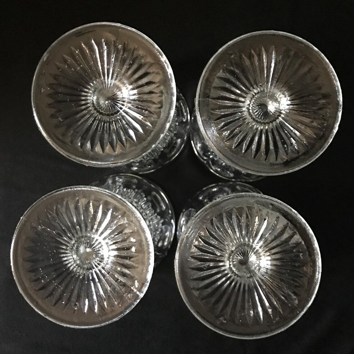 Vintage Bartlett Collins St Genevieve Manhattan Wine Glasses Etsy